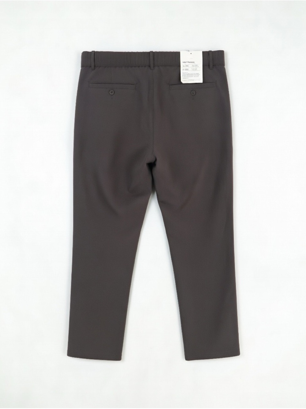 Goodfellow & Co Men's Slim Tech Trouser Pants, Brown/Charcoal UPF 50+ Quick Dry
